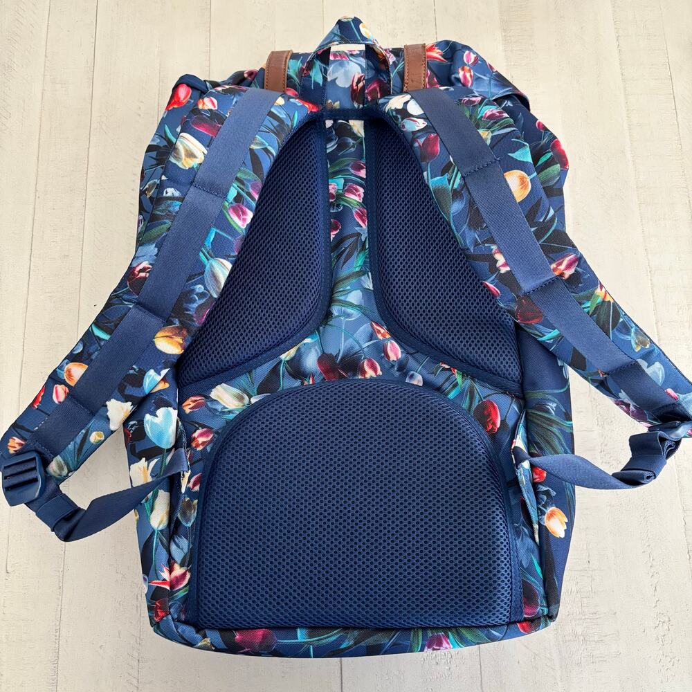 NWOT Herschel Little America Hoffman Tulips 25L Backpack Rucksack - Picture 4 of 8